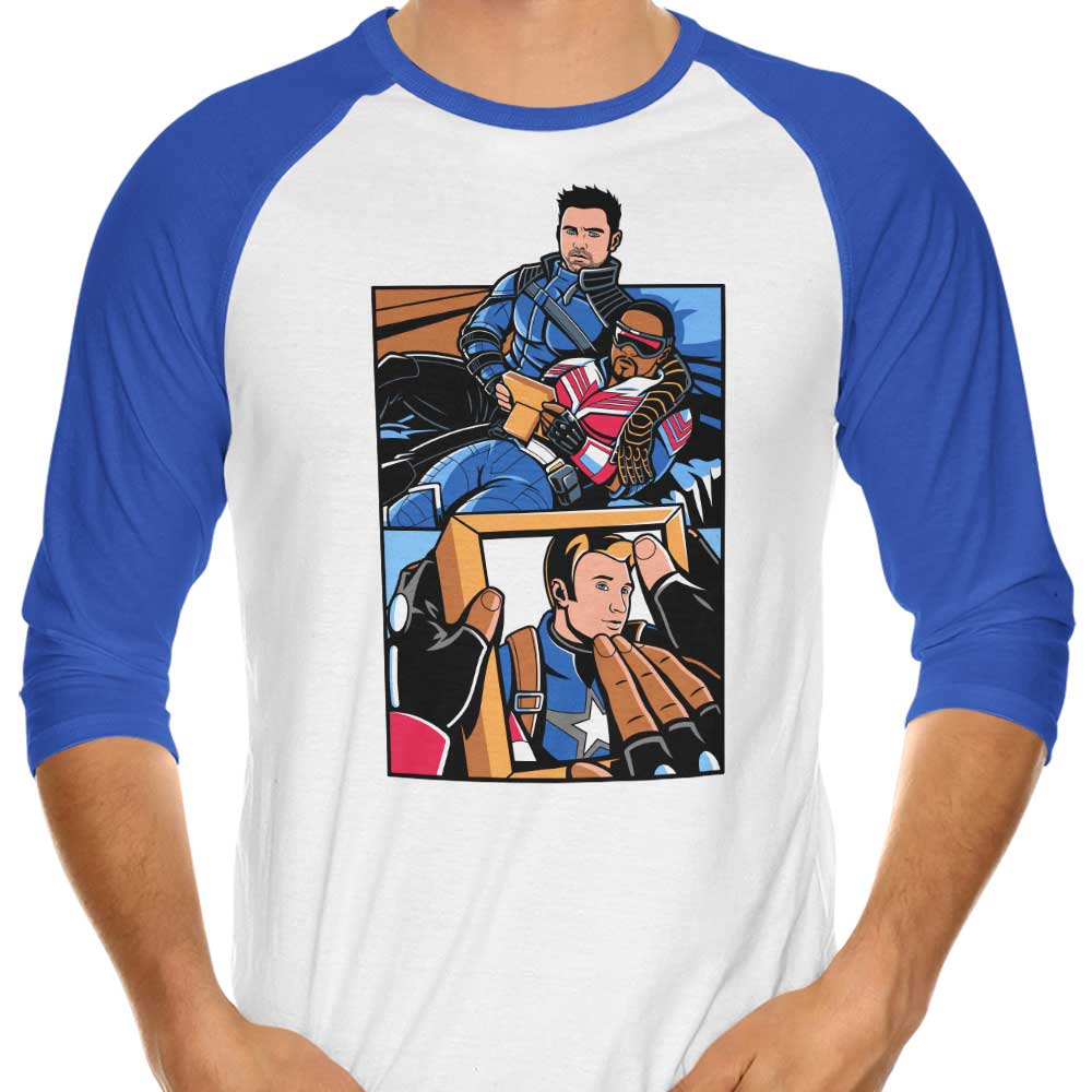 Memories 3/4 Sleeve Raglan - Adult & Kids T-Shirts, Sweatshirts & Hoodies apparel design preview 1