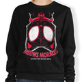Meows Morales - Adult & Kids T-Shirts, Sweatshirts & Hoodies apparel design preview 1