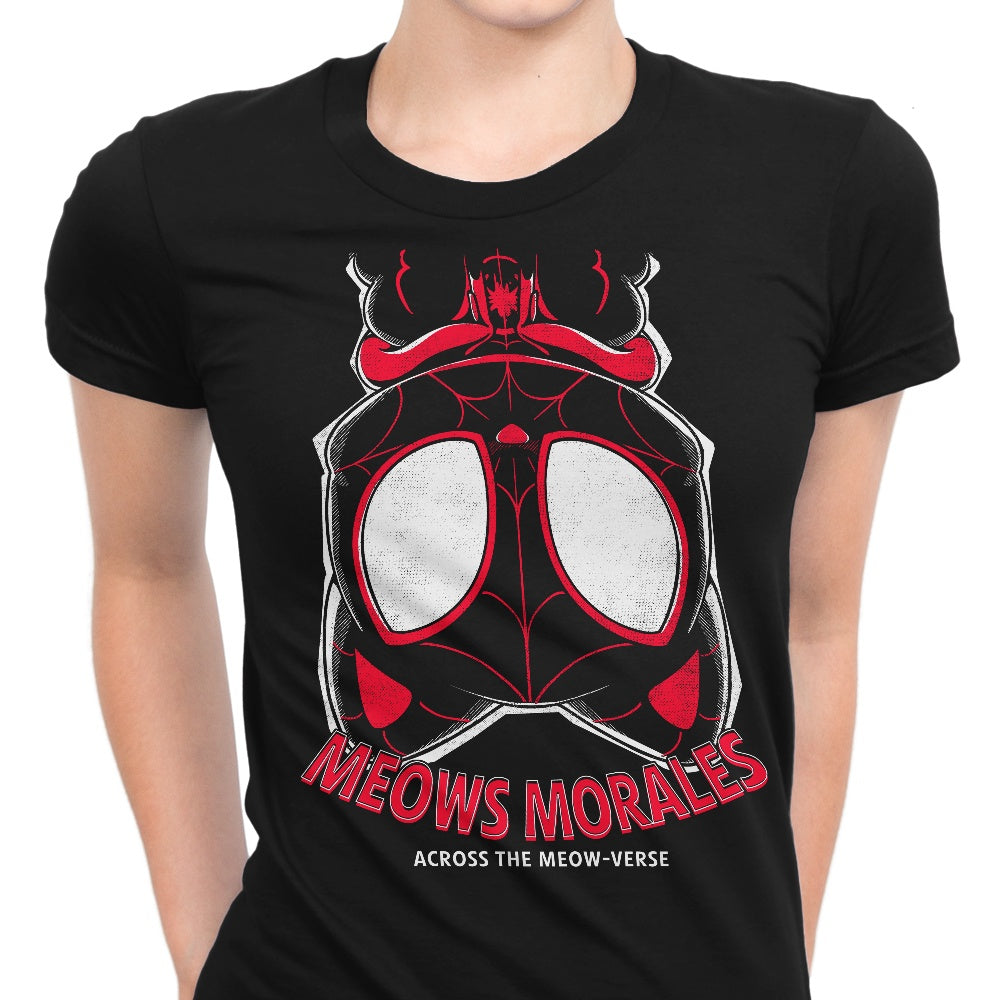 Meows Morales Women's Apparel - Adult & Kids T-Shirts, Sweatshirts & Hoodies apparel design preview 1