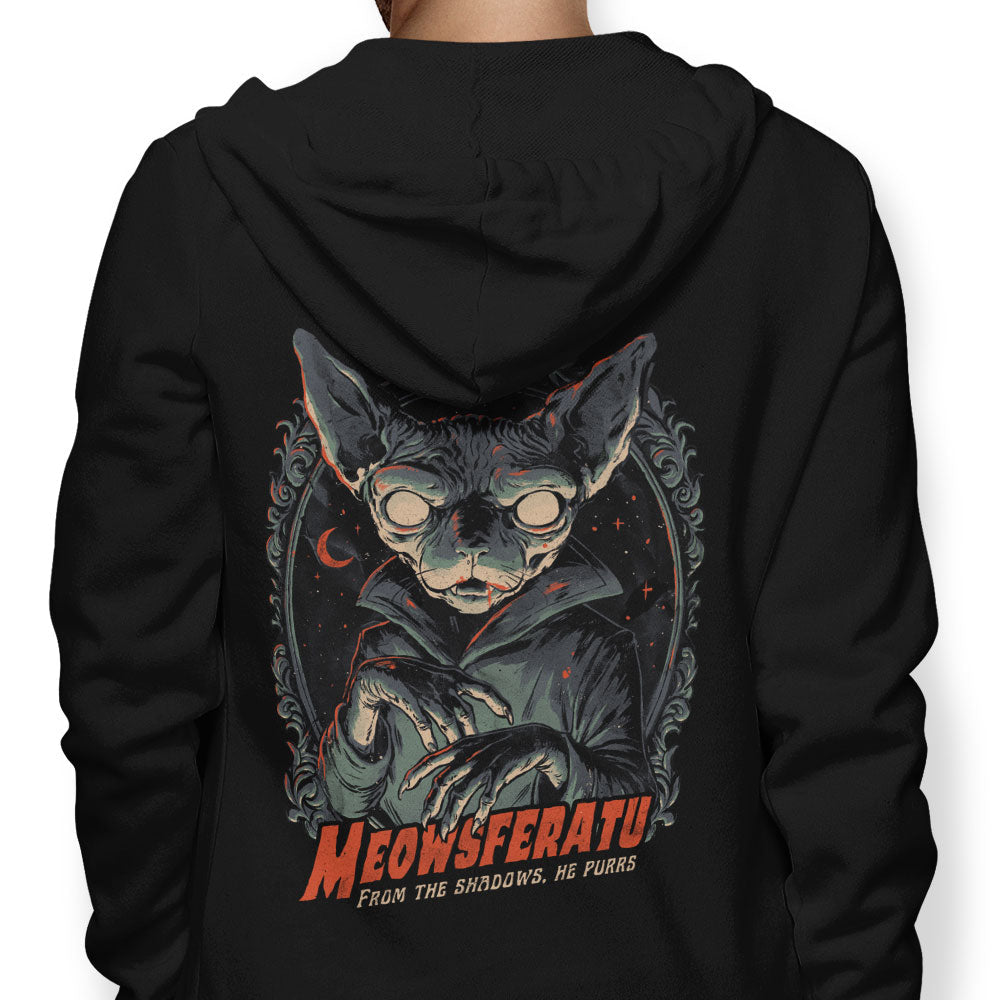 Meowsferatu - Adult & Kids T-Shirts, Sweatshirts & Hoodies apparel design preview 1