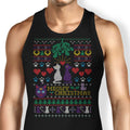 Meowy Christmas Tank Top - Adult & Kids T-Shirts, Sweatshirts & Hoodies apparel design preview 1