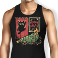 Meowy Xmas Tank Top - Adult & Kids T-Shirts, Sweatshirts & Hoodies apparel design preview 1