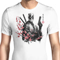 Merc Portrait Sumi-e Men's Apparel - Adult & Kids T-Shirts, Sweatshirts & Hoodies apparel design preview 1