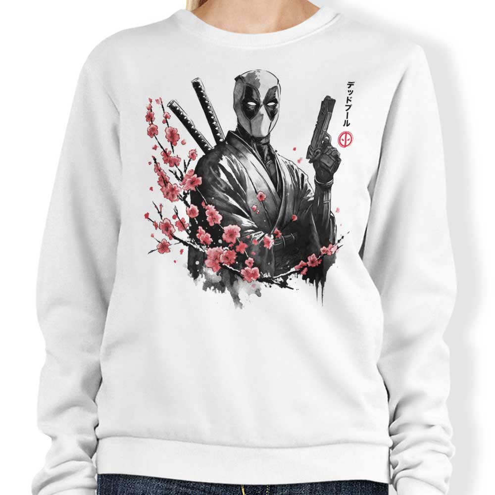 Merc Portrait Sumi-e - Adult & Kids T-Shirts, Sweatshirts & Hoodies apparel design preview 1