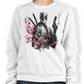 Merc Portrait Sumi-e - Adult & Kids T-Shirts, Sweatshirts & Hoodies apparel design preview 1