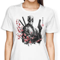 Merc Portrait Sumi-e Women's Apparel - Adult & Kids T-Shirts, Sweatshirts & Hoodies apparel design preview 1