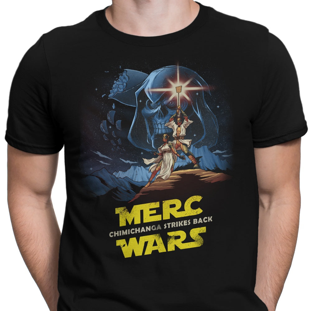 Merc Wars Men's Apparel - Adult & Kids T-Shirts, Sweatshirts & Hoodies apparel design preview 2
