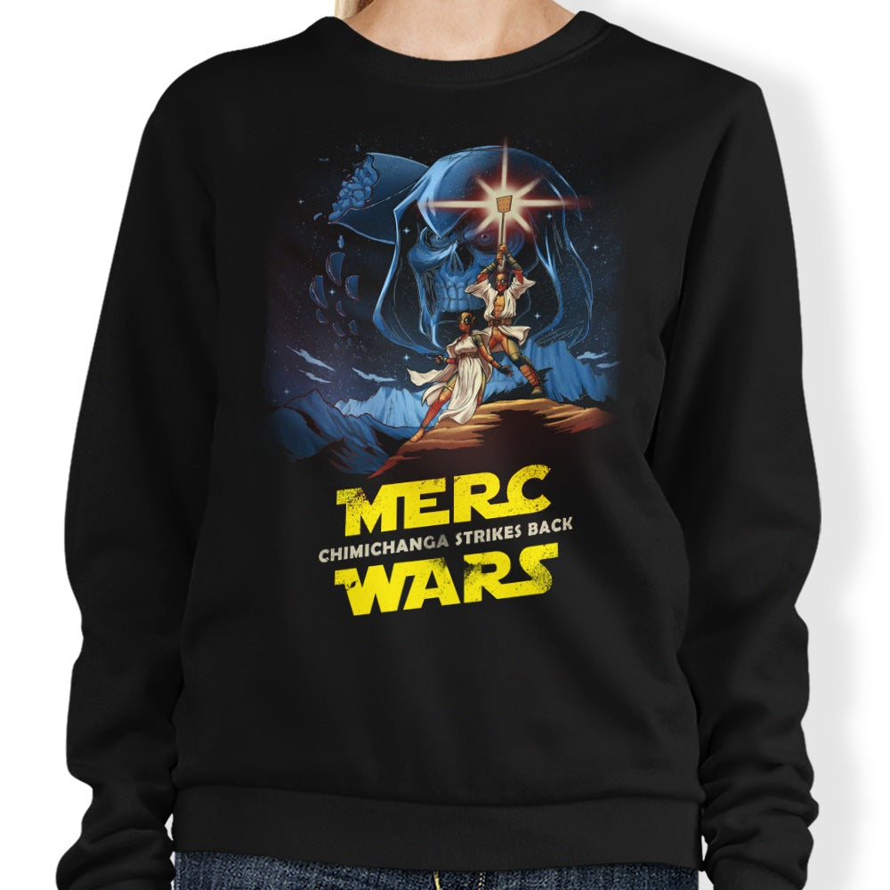 Merc Wars - Adult & Kids T-Shirts, Sweatshirts & Hoodies apparel design preview 1