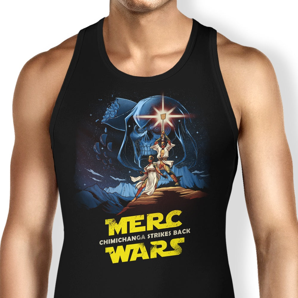 Merc Wars Tank Top - Adult & Kids T-Shirts, Sweatshirts & Hoodies apparel design preview 1