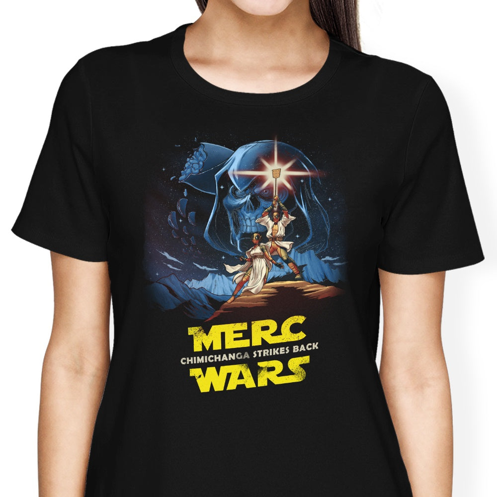 Merc Wars Women's Apparel - Adult & Kids T-Shirts, Sweatshirts & Hoodies apparel design preview 2