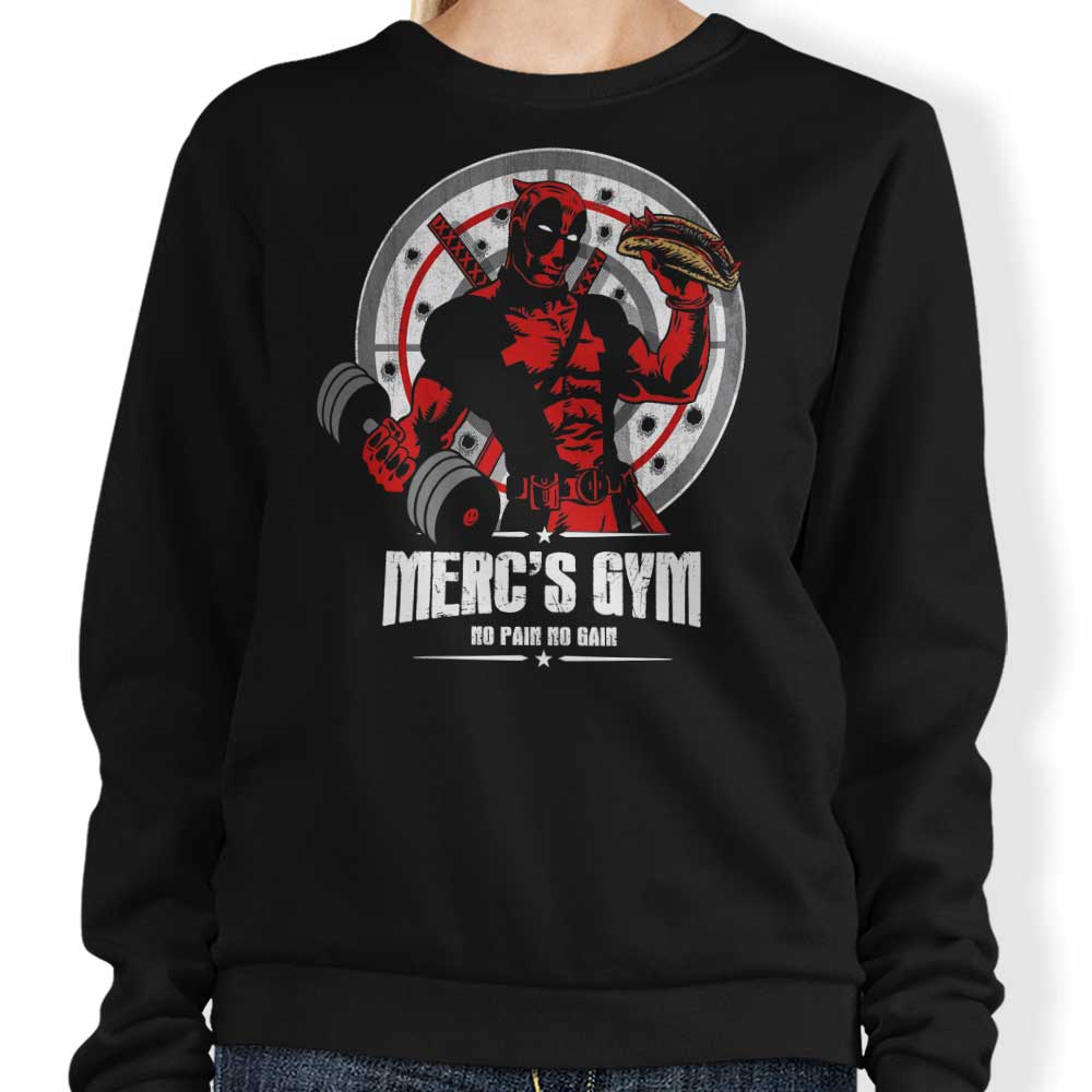 Merc's Gym - Adult & Kids T-Shirts, Sweatshirts & Hoodies apparel design preview 1