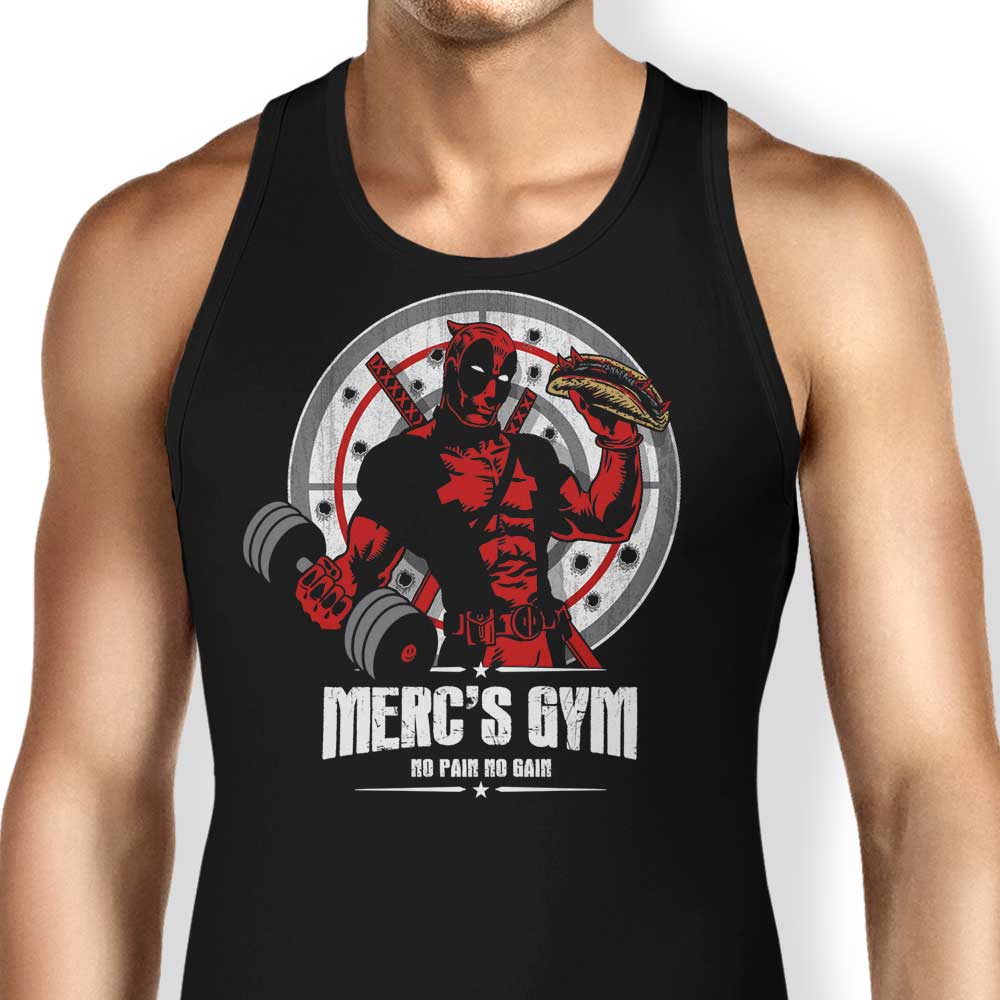 Merc's Gym Tank Top - Adult & Kids T-Shirts, Sweatshirts & Hoodies apparel design preview 1