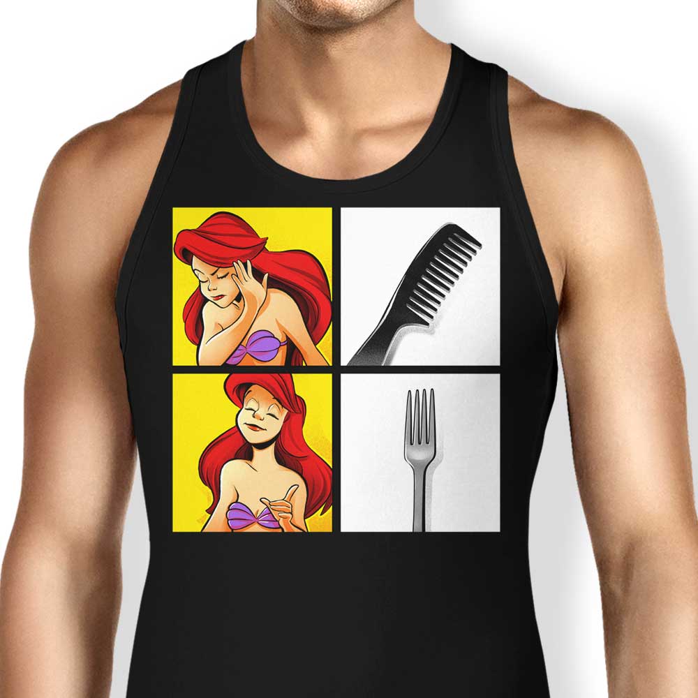 Mermaid Approves Tank Top - Adult & Kids T-Shirts, Sweatshirts & Hoodies apparel design preview 1