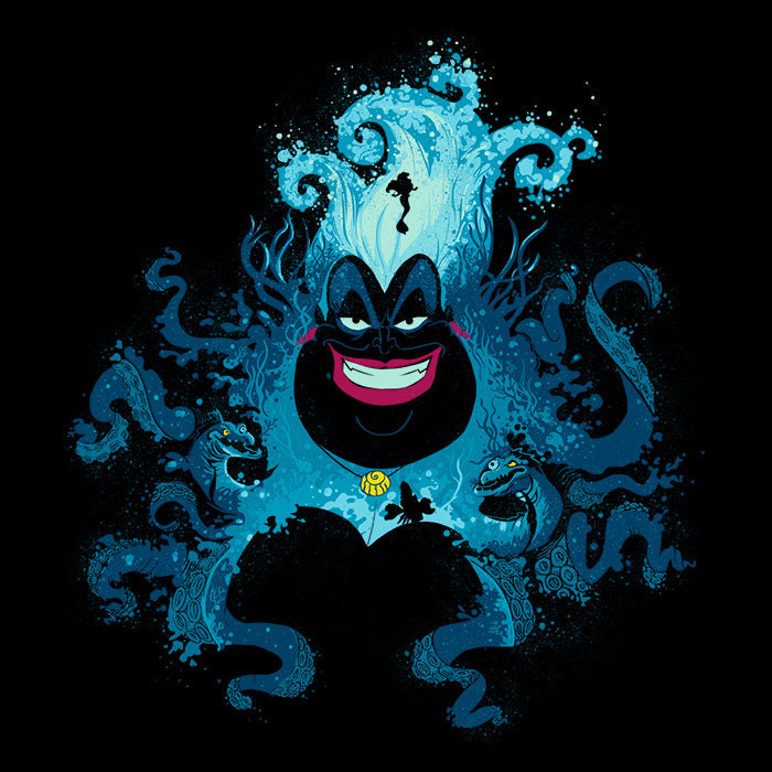 Mermaid Nightmare Women's V-Neck - Adult & Kids T-Shirts, Sweatshirts & Hoodies apparel design preview 2