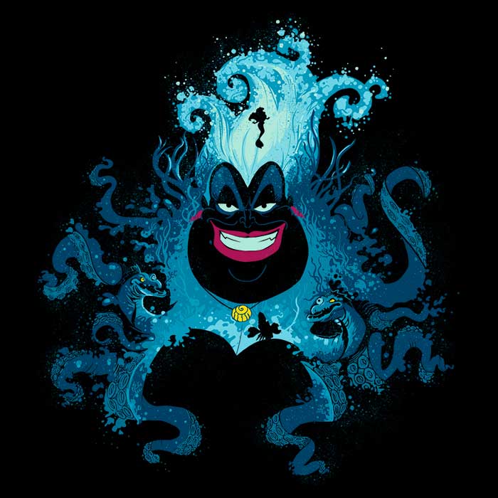 Mermaid Nightmare Youth Apparel - Adult & Kids T-Shirts, Sweatshirts & Hoodies apparel design preview 2