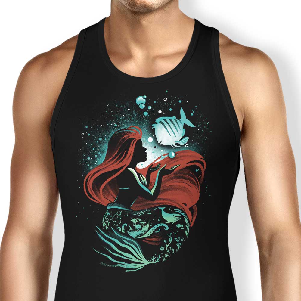 Mermaid Song Tank Top - Adult & Kids T-Shirts, Sweatshirts & Hoodies apparel design preview 1