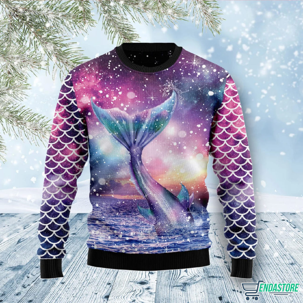 Mermaid Soul Ugly Christmas Sweater product image