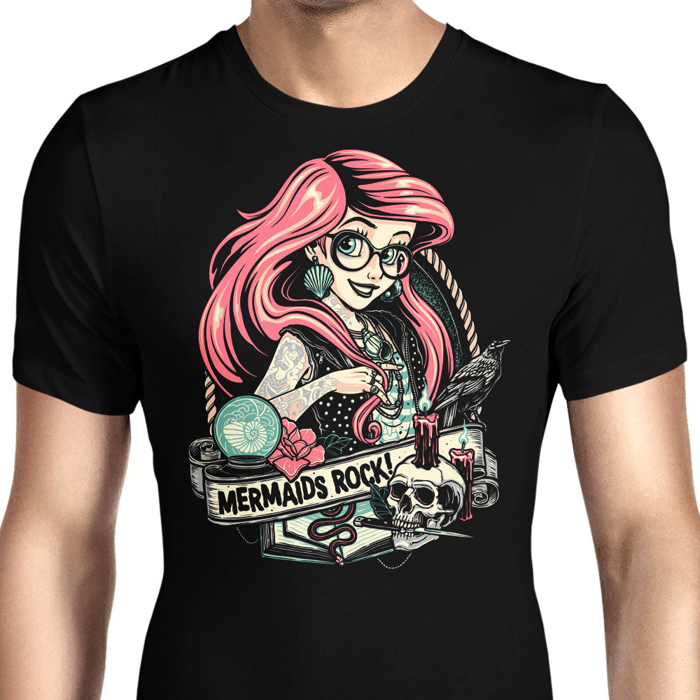 Mermaid's Rock Men's Apparel - Adult & Kids T-Shirts, Sweatshirts & Hoodies apparel design preview 1