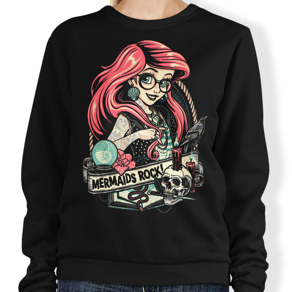 Mermaid's Rock - Adult & Kids T-Shirts, Sweatshirts & Hoodies apparel design preview 1