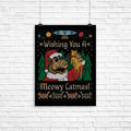 Merry Alfmas Poster - Adult & Kids T-Shirts, Sweatshirts & Hoodies apparel design preview 1