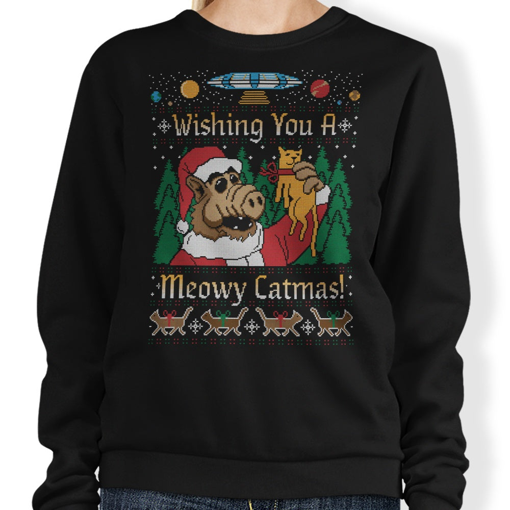 Merry Alfmas - Adult & Kids T-Shirts, Sweatshirts & Hoodies apparel design preview 1