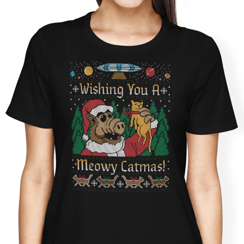 Merry Alfmas Women's Apparel - Adult & Kids T-Shirts, Sweatshirts & Hoodies apparel design preview 2