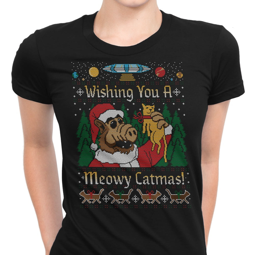 Merry Alfmas Women's Apparel - Adult & Kids T-Shirts, Sweatshirts & Hoodies apparel design preview 1
