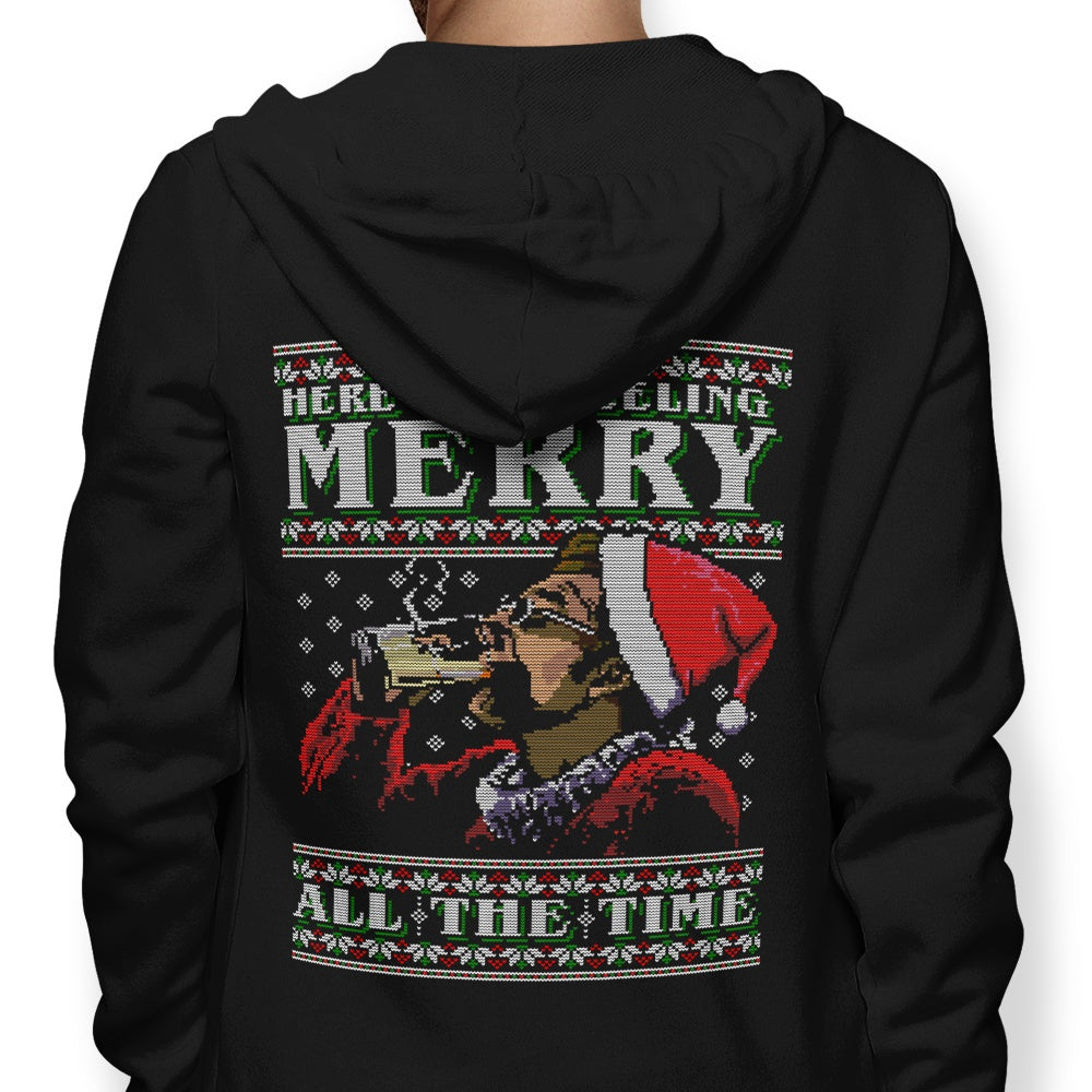 Merry All the Time Sweater - Adult & Kids T-Shirts, Sweatshirts & Hoodies apparel design preview 1