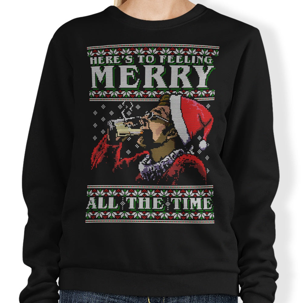 Merry All the Time Sweater - Adult & Kids T-Shirts, Sweatshirts & Hoodies apparel design preview 1