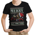 Merry All the Time Sweater Youth Apparel - Adult & Kids T-Shirts, Sweatshirts & Hoodies apparel design preview 1