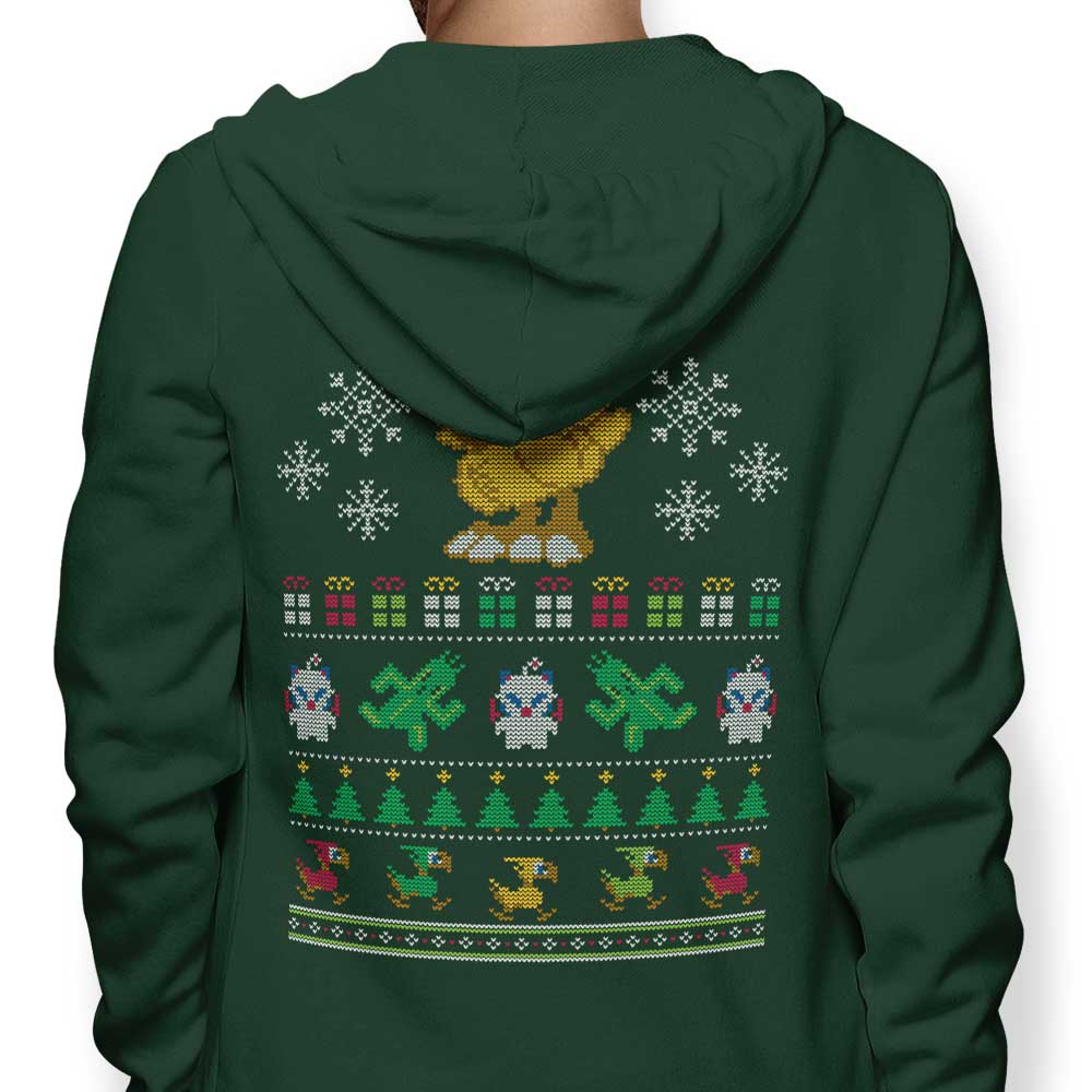 Merry Chocobo - Adult & Kids T-Shirts, Sweatshirts & Hoodies apparel design preview 1
