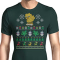 Merry Chocobo Men's Apparel - Adult & Kids T-Shirts, Sweatshirts & Hoodies apparel design preview 1