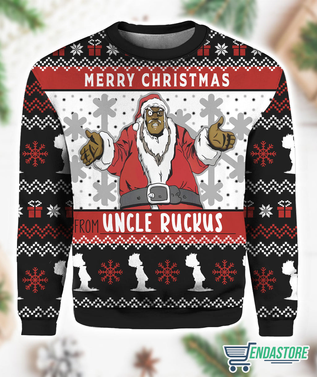 Merry Christmas From Uncle Ruckus Christmas Sweater product image