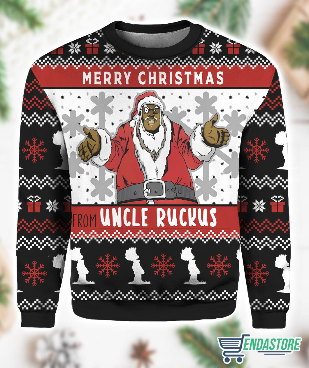 Merry Christmas From Uncle Ruckus Christmas Sweater product image