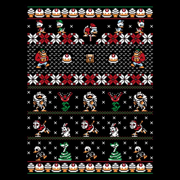 Merry Christmas Uncle Scrooge - Adult & Kids T-Shirts, Sweatshirts & Hoodies apparel design preview 2