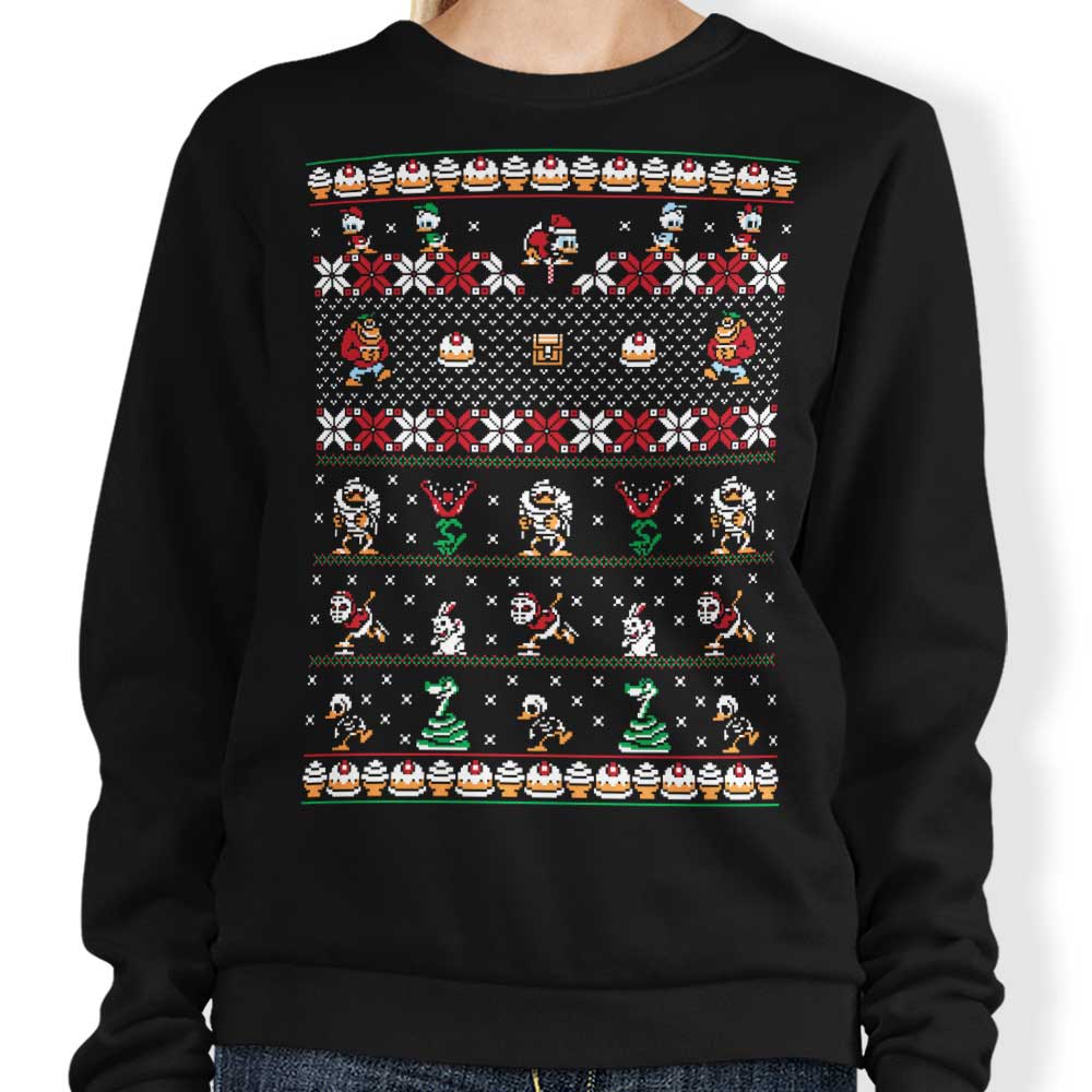 Merry Christmas Uncle Scrooge - Adult & Kids T-Shirts, Sweatshirts & Hoodies apparel design preview 1