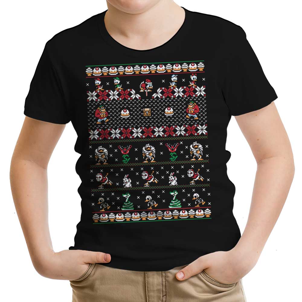Merry Christmas Uncle Scrooge Youth Apparel - Adult & Kids T-Shirts, Sweatshirts & Hoodies apparel design preview 1