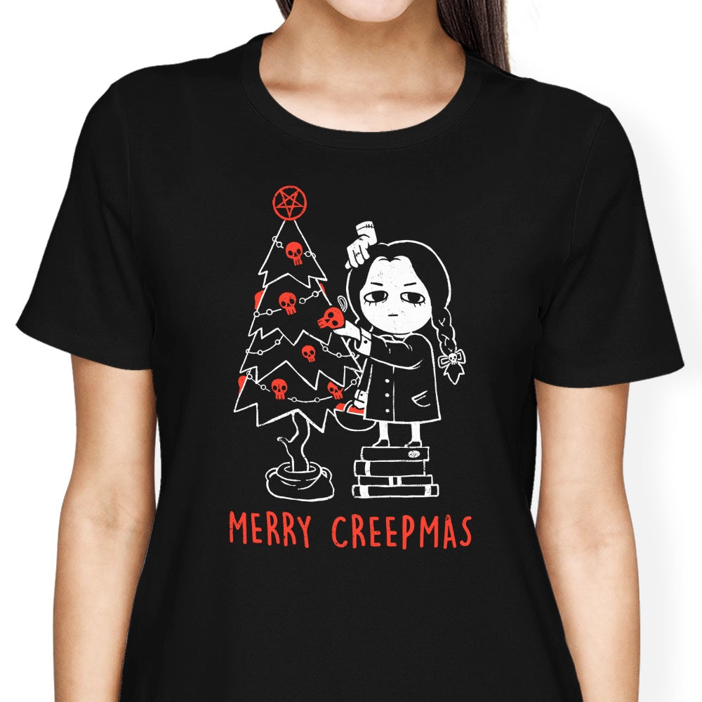 Merry Creepmas Women's Apparel - Adult & Kids T-Shirts, Sweatshirts & Hoodies apparel design preview 1