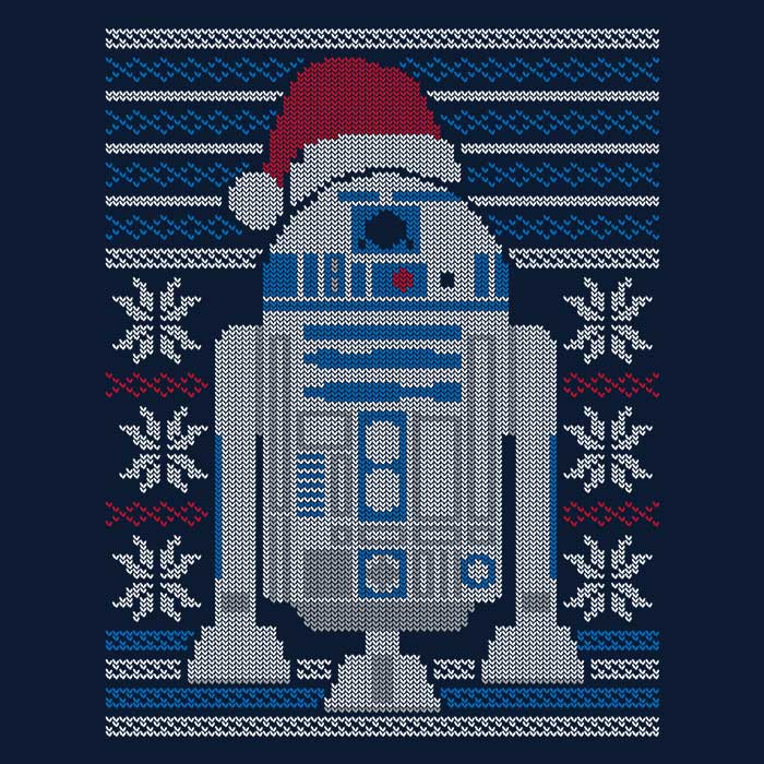 Merry Droidmas Youth Apparel - Adult & Kids T-Shirts, Sweatshirts & Hoodies apparel design preview 2