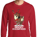 Merry Kiss My Deer - Adult & Kids T-Shirts, Sweatshirts & Hoodies apparel design preview 1