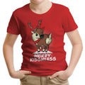 Merry Kiss My Deer Youth Apparel - Adult & Kids T-Shirts, Sweatshirts & Hoodies apparel design preview 1