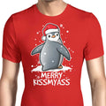 Merry Kiss My Penguin Men's Apparel - Adult & Kids T-Shirts, Sweatshirts & Hoodies apparel design preview 1