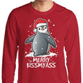 Merry Kiss My Penguin - Adult & Kids T-Shirts, Sweatshirts & Hoodies apparel design preview 1