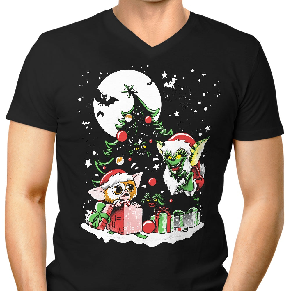Merry Mischief Men's V-Neck - Adult & Kids T-Shirts, Sweatshirts & Hoodies apparel design preview 1