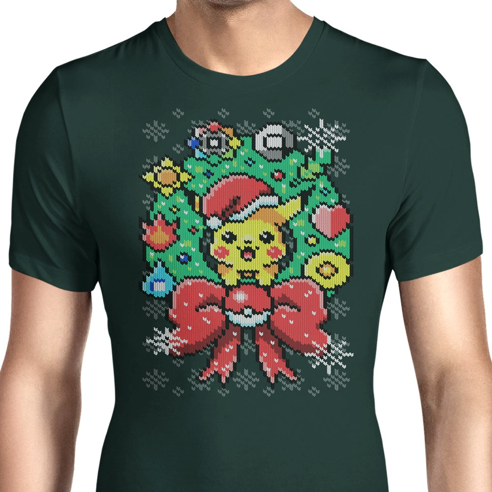 Merry Pika Christmas Men's Apparel - Adult & Kids T-Shirts, Sweatshirts & Hoodies apparel design preview 1