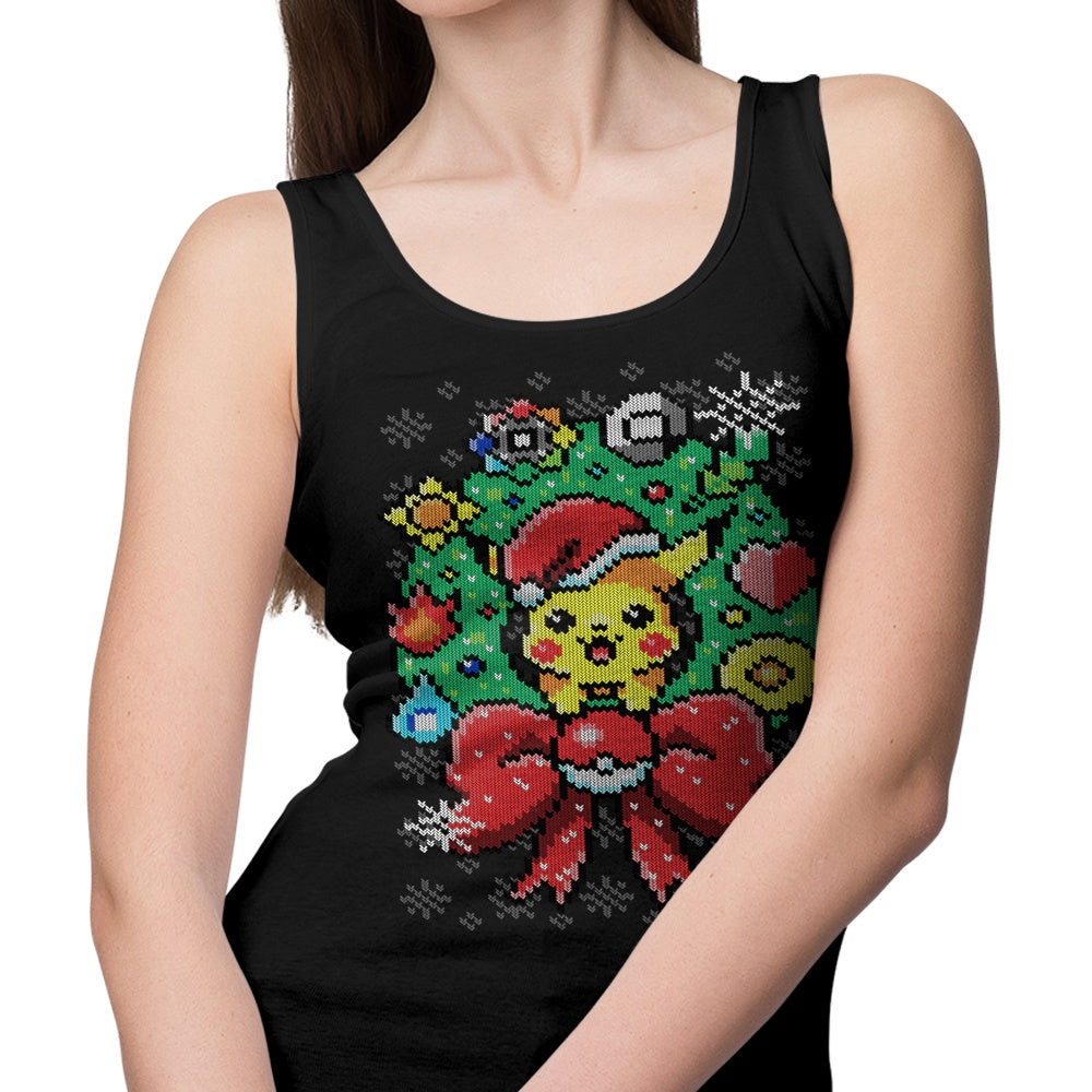 Merry Pika Christmas Tank Top - Adult & Kids T-Shirts, Sweatshirts & Hoodies apparel design preview 2