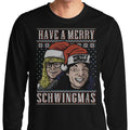 Merry Schwingmas - Adult & Kids T-Shirts, Sweatshirts & Hoodies apparel design preview 1