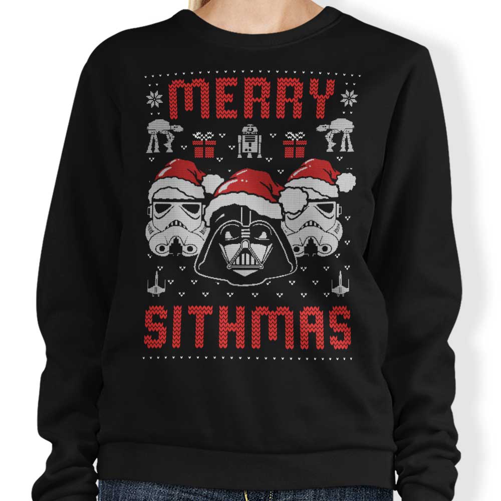 Merry Sithmas - Adult & Kids T-Shirts, Sweatshirts & Hoodies apparel design preview 1