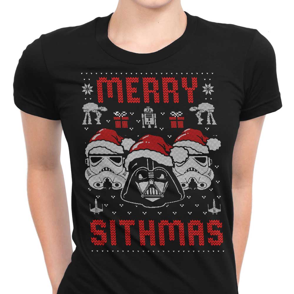 Merry Sithmas Women's Apparel - Adult & Kids T-Shirts, Sweatshirts & Hoodies apparel design preview 1