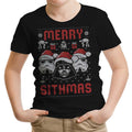 Merry Sithmas Youth Apparel - Adult & Kids T-Shirts, Sweatshirts & Hoodies apparel design preview 1